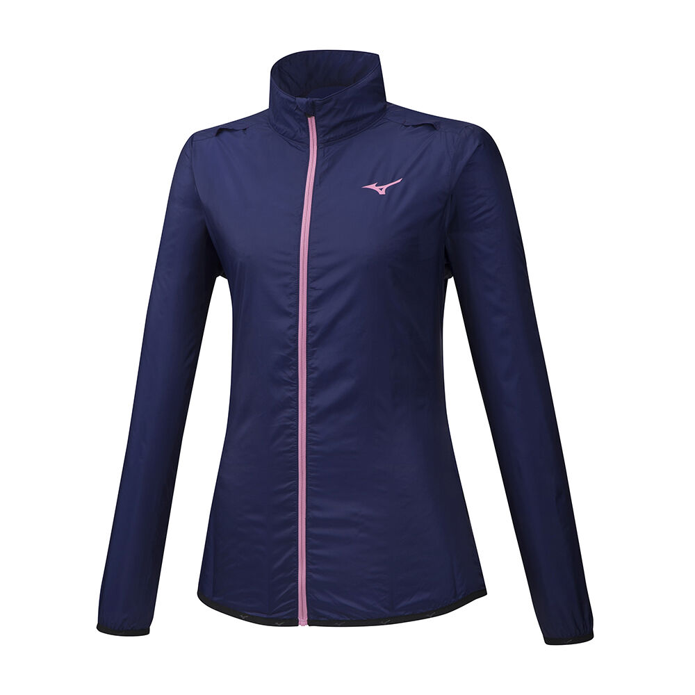 Womens Mizuno Hineri Pouch Running Jacket Purple Philippines (UQXTEY654)